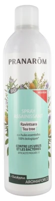 Pranarom Pranarôm Aromaforce Sanitizing Spray Ravintsara Tea Tree Organic 400ml