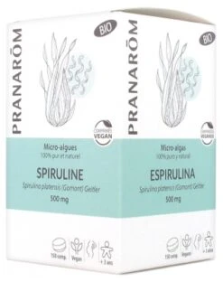 Pranarom Pranarôm Micro-Algae Spirulina Organic 150 Tablets