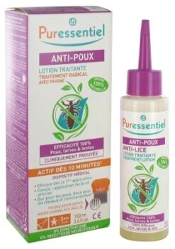 Puressentiel Anti-Lice Lotion 100ml + Comb