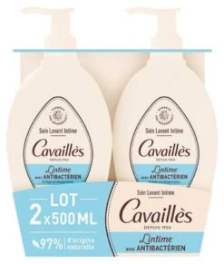 Rogé Cavaillès Antibacterial Intimate Cleansing Care 2 X 500 Ml