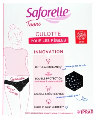 Saforelle Teens Panty For Menstruations 3 Saforelle Teens Panty For Menstruations