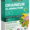 Santarome Drainer Elimination Organic 20 Phials -Care Product Store santarome drainer elimination p81555