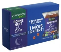 Santarome Organic Good Night 3 X 60 Gummies Of Which 60 Gummies Offered