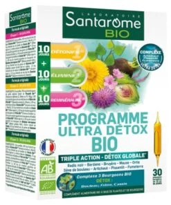 Santarome Organic Ultra Detox Program 30 Vials