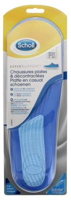 Scholl ExpertSupport Flat And Casual Shoes Comfort Soles Size 2 (41-46.5) 1 Pair 3 Scholl ExpertSupport Flat And Casual Shoes Comfort Soles Size 2 (41-46.5) 1 Pair