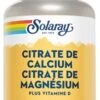 Solaray Calcium Citrate Magnesium Citrate 90 Vegetable Vitamin D Capsules -Care Product Store solaray calcium citrate p35637