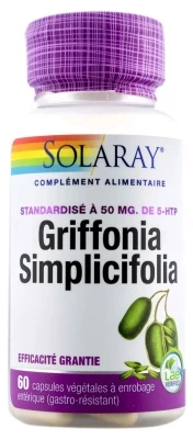 Solaray Griffonia Simplicifolia 60 Vegetable Gel-Caps