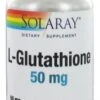 Solaray L-Glutathione 50mg 60 Vegetable Gel-Caps -Care Product Store solaray l glutathione p38725