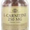 Solgar L-Carnitine 250mg 90 Vegetable Capsules -Care Product Store solgar l carnitine p51314