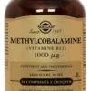 Solgar Methylcobalamine (Vitamin B12) 1000µg 30 Tablets To Crunch -Care Product Store solgar methylcobalamine vitamin p13881