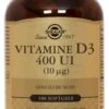 Solgar Vitamin D3 400UI (10µg) 100 Capsules -Care Product Store solgar vitamin d3 p10649