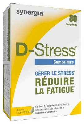 Synergia D-Stress 80 Tablets 3 Synergia D-Stress 80 Tablets