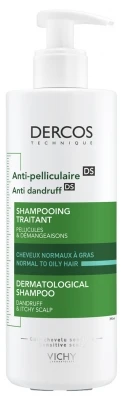 Vichy Dercos Anti-Dandruff Advanced Action Shampoo Normal To Oily Hair 390ml