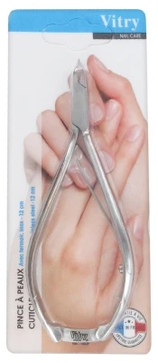 Vitry Cuticle Nipper Stainless Steel With Clasp 12cm 3 Vitry Cuticle Nipper Stainless Steel With Clasp 12cm