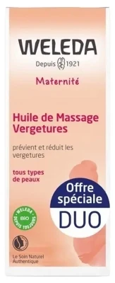 Weleda Maternity Stretch-Marks Massage Oil 2 X 100ml 3 Weleda Maternity Stretch-Marks Massage Oil 2 X 100ml