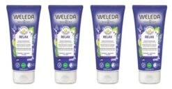 Weleda Relax Comforting Creamy Body Wash 4 X 200ml