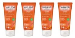 Weleda Sport Energising Shower Gel With Arnica 4 X 200ml