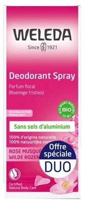 Weleda Spray Deodorant With Musky Rose 2 X 100ml 3 Weleda Spray Deodorant With Musky Rose 2 X 100ml