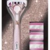 Wilkinson Quattro For Women Rose Gold 1 Razor + 4 Blades -Care Product Store wilkinson quattro for p82557